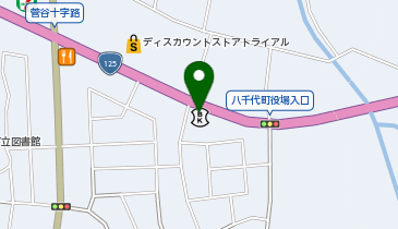 toto取扱 結城信用金庫八千代支店の地図画像