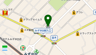 toto取扱 川口信用金庫みずほ台支店の地図画像