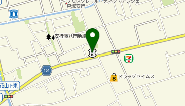 toto取扱 青木信用金庫安行支店の地図画像