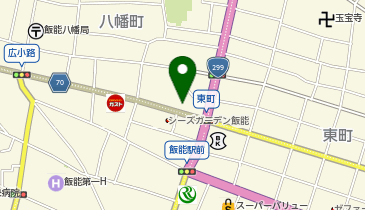 toto取扱 飯能信用金庫飯能中央支店の地図画像