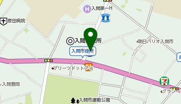 toto取扱 飯能信用金庫入間支店の地図画像