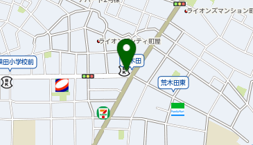 toto取扱 朝日信用金庫荒川支店の地図画像