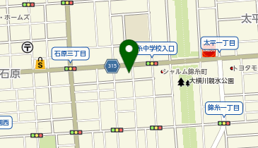 toto取扱 東京東信用金庫本所支店の地図画像