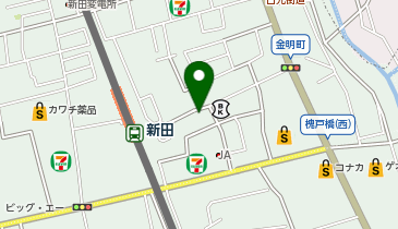 toto取扱 東京東信用金庫草加支店の地図画像