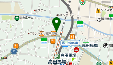 toto取扱 東京信用金庫高田馬場支店の地図画像