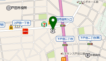 toto取扱 東京信用金庫戸田支店の地図画像