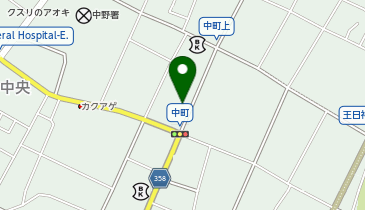 toto取扱 長野信用金庫中野支店の地図画像