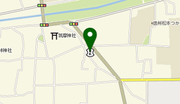 toto取扱 松本信用金庫つかま支店の地図画像