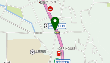 toto取扱 上田信用金庫本店営業部の地図画像