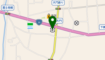 toto取扱 諏訪信用金庫下諏訪支店の地図画像
