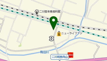 toto取扱 豊橋信用金庫二川支店の地図画像