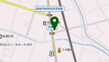 toto取扱 西尾信用金庫吉田支店の地図画像