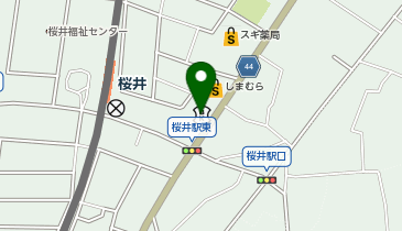 toto取扱 西尾信用金庫桜井支店の地図画像