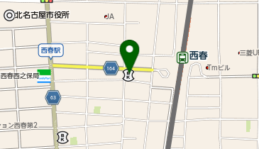 toto取扱 中日信用金庫西春支店の地図画像