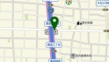 toto取扱 中日信用金庫本店の地図画像