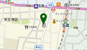 toto取扱 大阪信用金庫玉造支店の地図画像