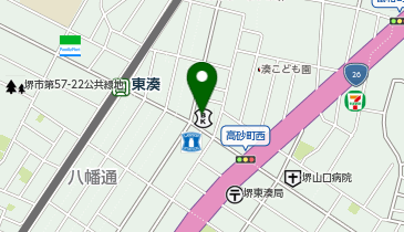 toto取扱 大阪信用金庫東湊支店の地図画像