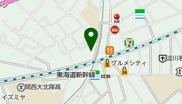 toto取扱 大阪信用金庫上新庄支店の地図画像