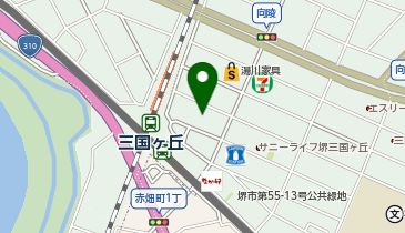 toto取扱 大阪信用金庫三国ヶ丘支店の地図画像