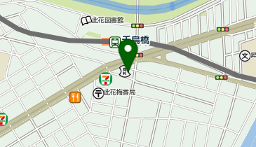 toto取扱 大阪シティ信用金庫 西九条支店の地図画像