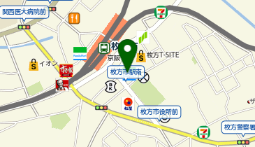 toto取扱 枚方信用金庫本店の地図画像