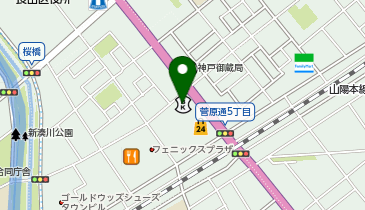 toto取扱 姫路信用金庫神戸西支店の地図画像