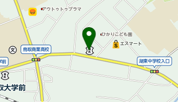 toto取扱 鳥取信用金庫湖山中央支店の地図画像