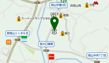 toto取扱 呉信用金庫 焼山支店の地図画像