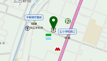 toto取扱 呉信用金庫 広中央支店の地図画像