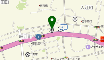 toto取扱 西中国信用金庫本店営業部の地図画像