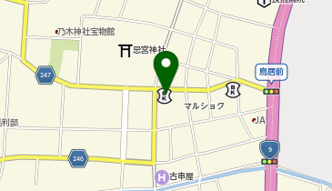 toto取扱 西中国信用金庫長府中央支店の地図画像