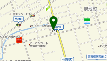 toto取扱 東予信用金庫本店営業部の地図画像