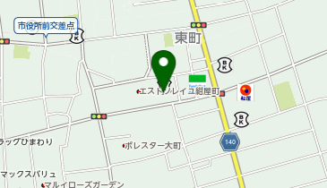 toto取扱 東予信用金庫西条支店の地図画像