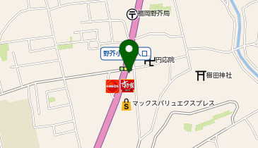 toto取扱 福岡信用金庫野芥支店の地図画像