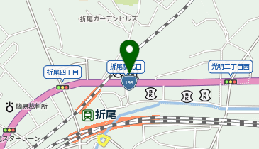 toto取扱 福岡ひびき信用金庫折尾支店の地図画像