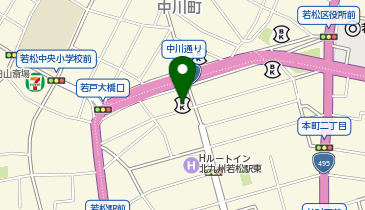 toto取扱 福岡ひびき信用金庫若松支店の地図画像