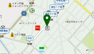 toto取扱 福岡ひびき信用金庫浅生支店の地図画像
