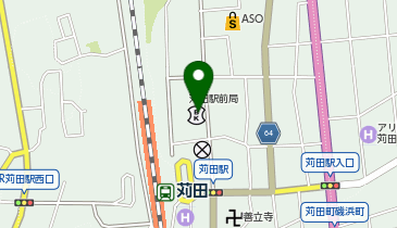 toto取扱 福岡ひびき信用金庫苅田支店の地図画像