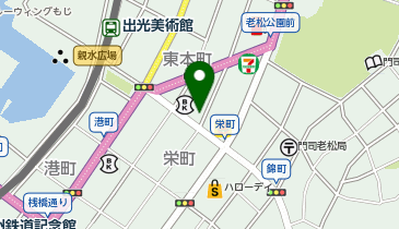 toto取扱 福岡ひびき信用金庫門司港支店の地図画像