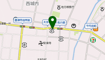 toto取扱 唐津信用金庫本店営業部の地図画像