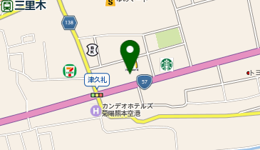 toto取扱 熊本信用金庫菊陽支店の地図画像