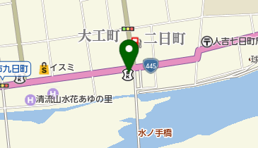 toto取扱 熊本中央信用金庫人吉支店の地図画像