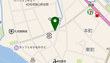 toto取扱 日田信用金庫本店の地図画像