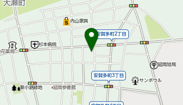 toto取扱 延岡信用金庫安賀多支店の地図画像