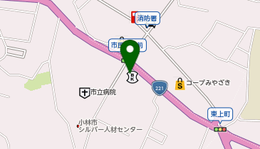 toto取扱 高鍋信用金庫小林支店の地図画像