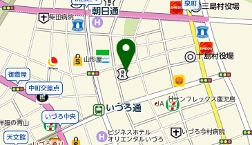 toto取扱 鹿児島相互信用金庫本店営業部の地図画像