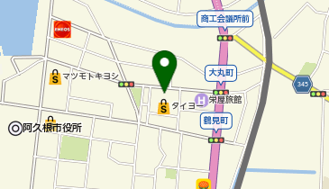 toto取扱 鹿児島相互信用金庫阿久根支店の地図画像