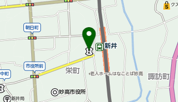 toto取扱 新井信用金庫本店の地図画像