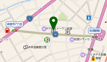toto取扱 西中国信用金庫岩国中央支店の地図画像