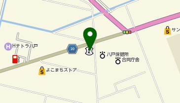 toto取扱 青い森信用金庫八戸駅通支店の地図画像